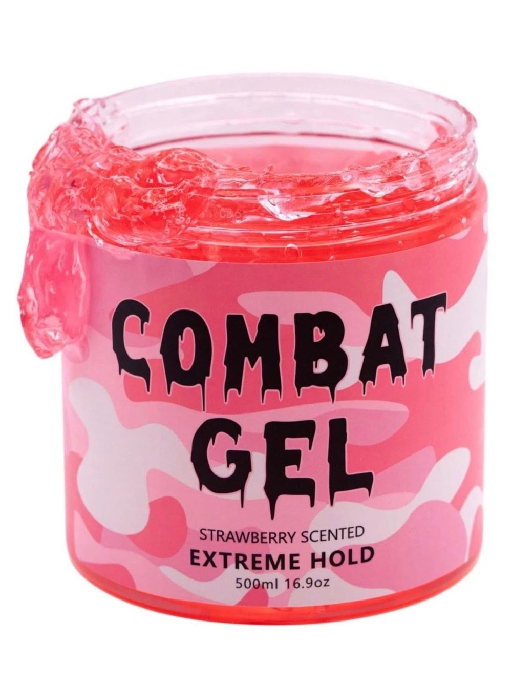 Combat Gel extreme hold hair gel 500 ML, Strawberry new in box!